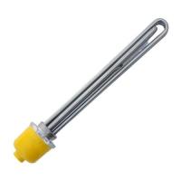 Блок ТЭН 3,0 кВт для воды 300 мм фланец G1 1/2" 220/380 В (трубка + колпак) SZH