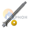 Блок ТЭН 4,5 кВт для воды 310 мм фланец G1 1/4" 220/380 В (трубка + колпак) HF